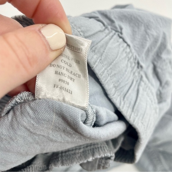 Free Fly Men’s Stretch Canvas Shorts Grey Cotton 6” Inseam Elastic Waist Outdoor - Picture 13 of 13